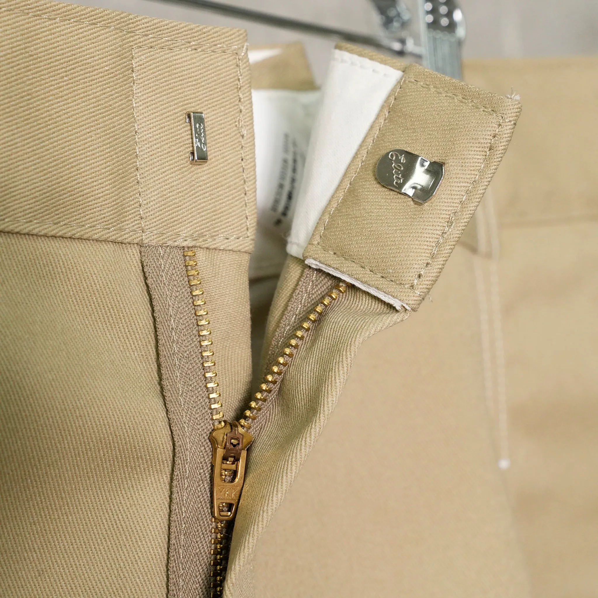 RECONSTRUCTED WORK PANTS / KHAKI