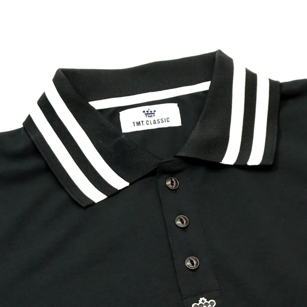 RE:DRY CLASSIC POLO SHIRTS / BLACK