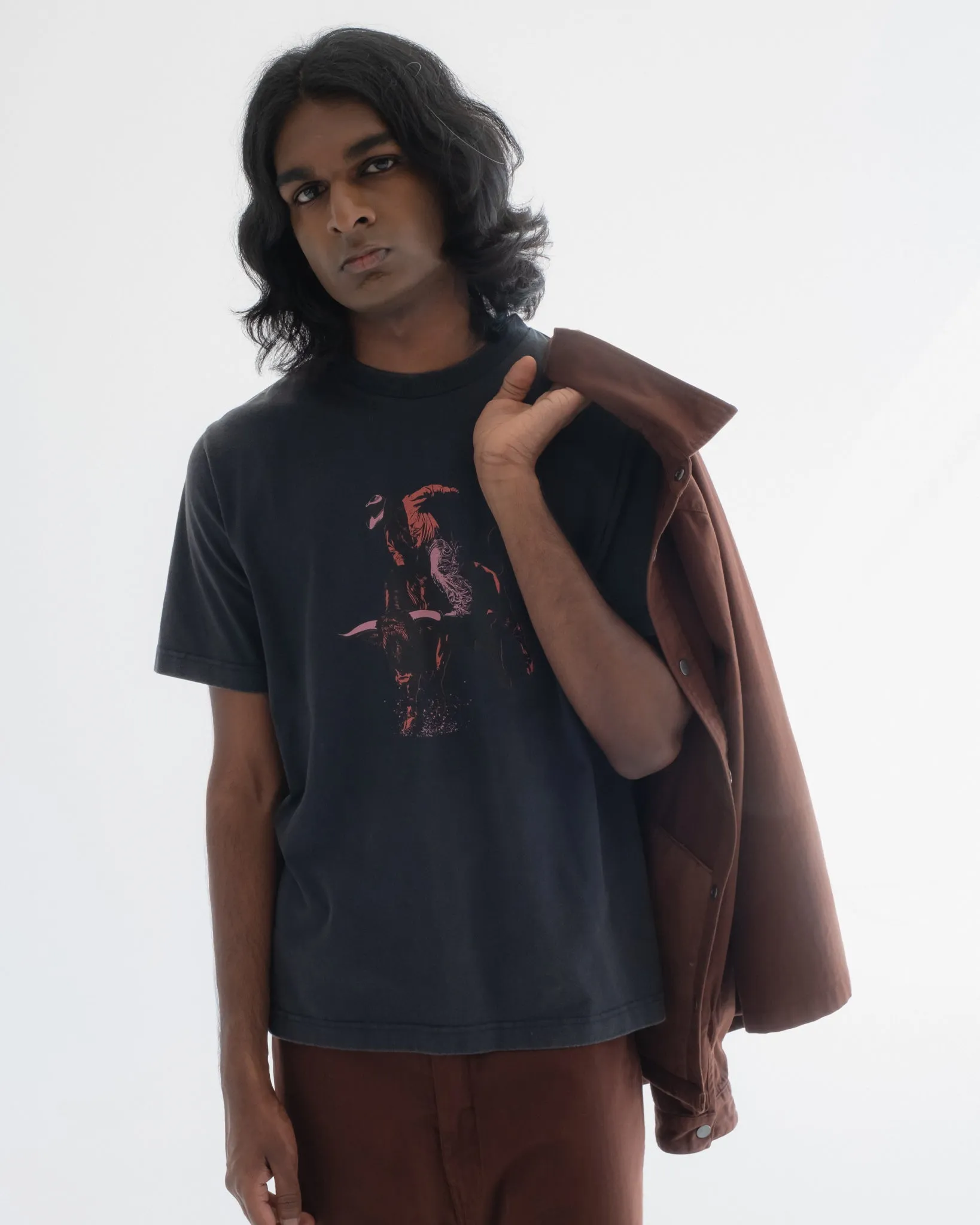 Rodeo Tee Basic Jersey Black
