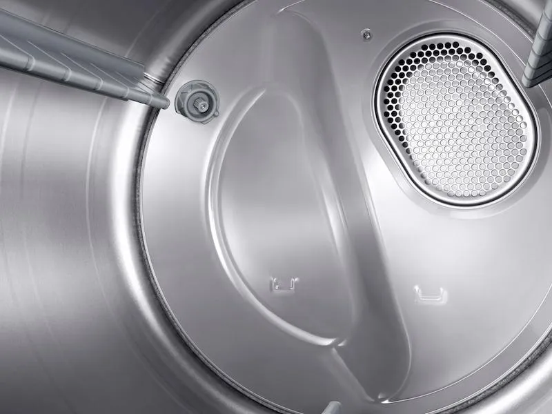 Samsung DVE54R7600V 7.4 cu. ft. Electric Dryer with Steam Sanitize  in Black Stainless Steel
