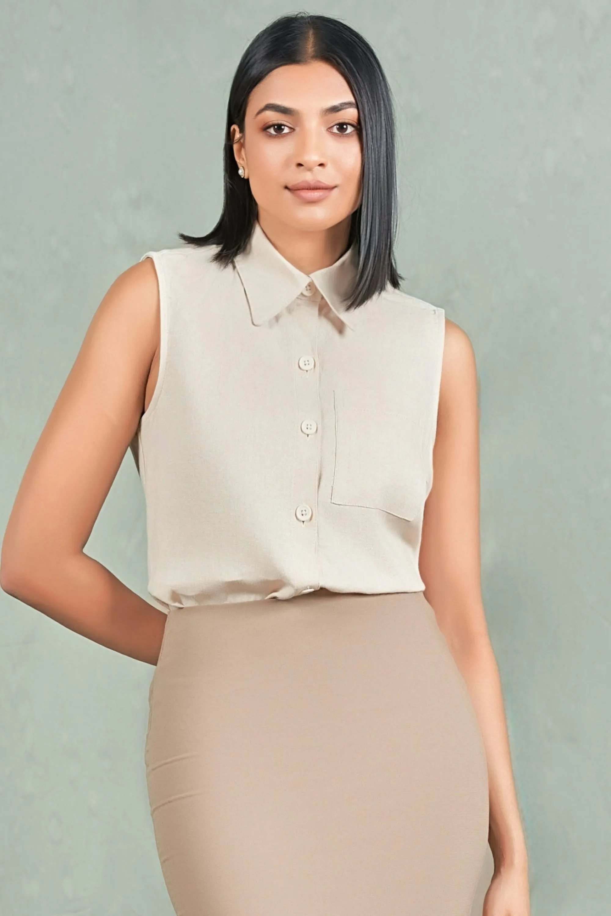 Sleeveless Shirt