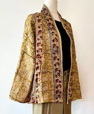 Smart Blazer Cut Suzani Hand Embroidered Jacket Encompasses All Seasons