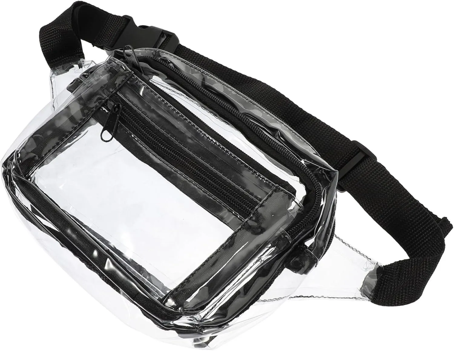 SUPVOX Transparent Waist Bag for Men Outdoor Sports Fanny Pack Storage Pouch for Phone Multi Functional Travel Storage for Kayaking Swimming and More