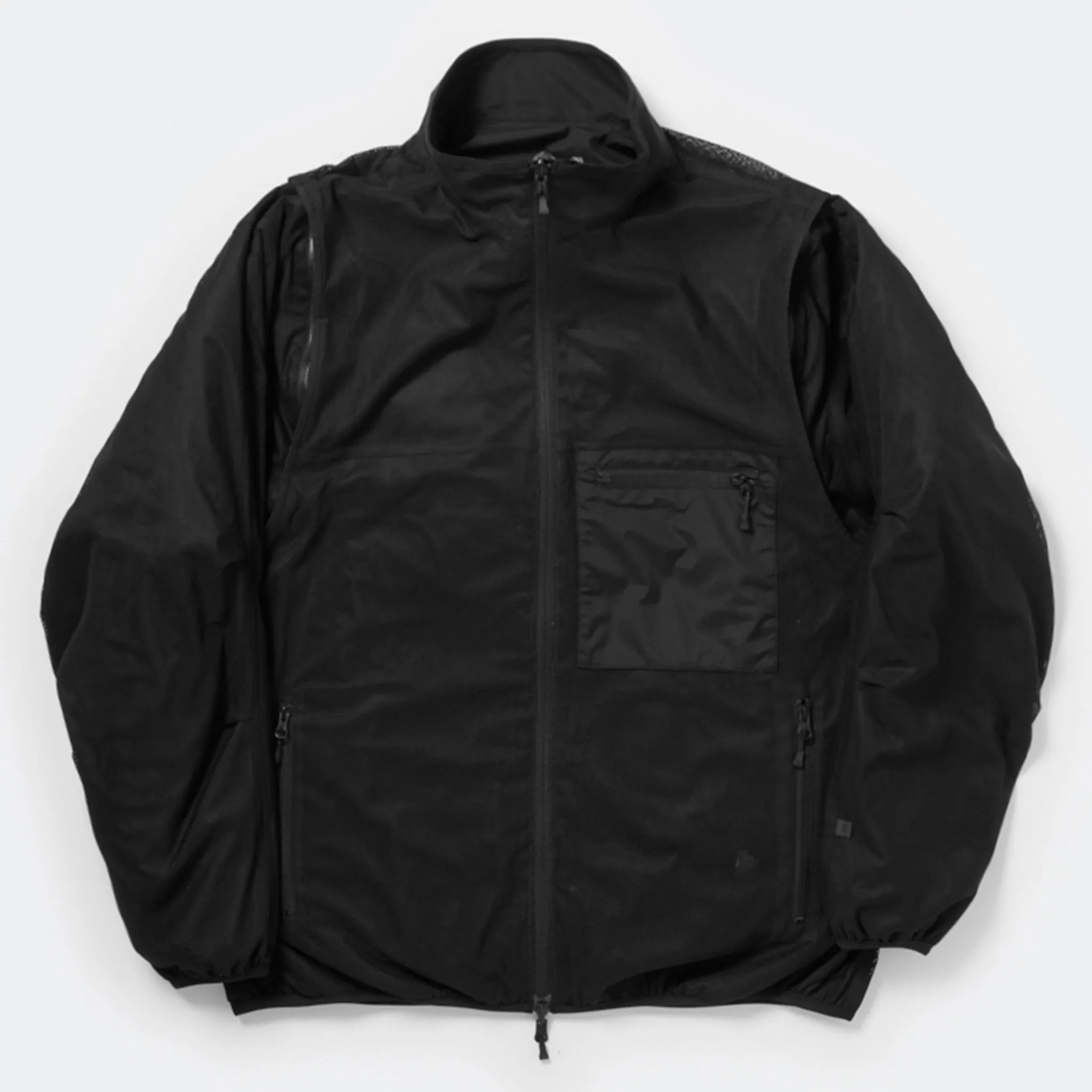 TECH REVERSIBLE FIELD JACKET / BLACK