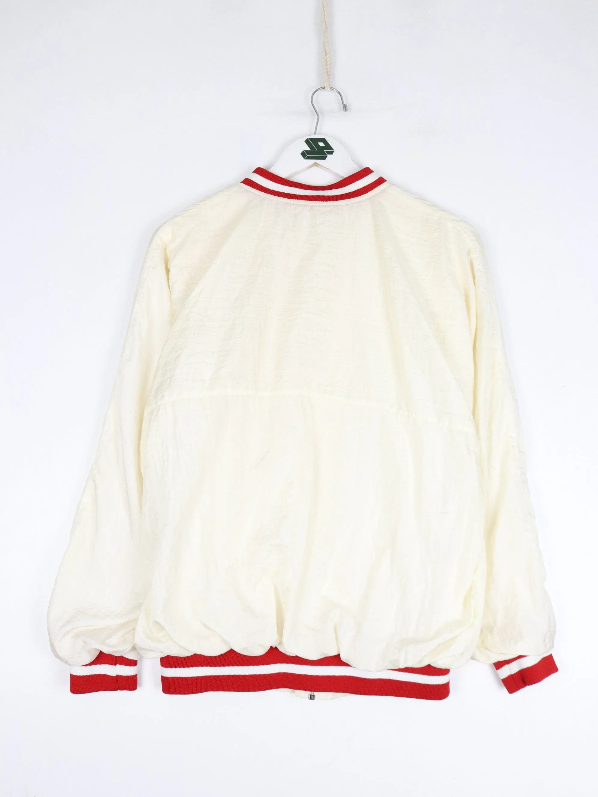 Vintage McDonalds Windbreaker Mens Small White Jacket