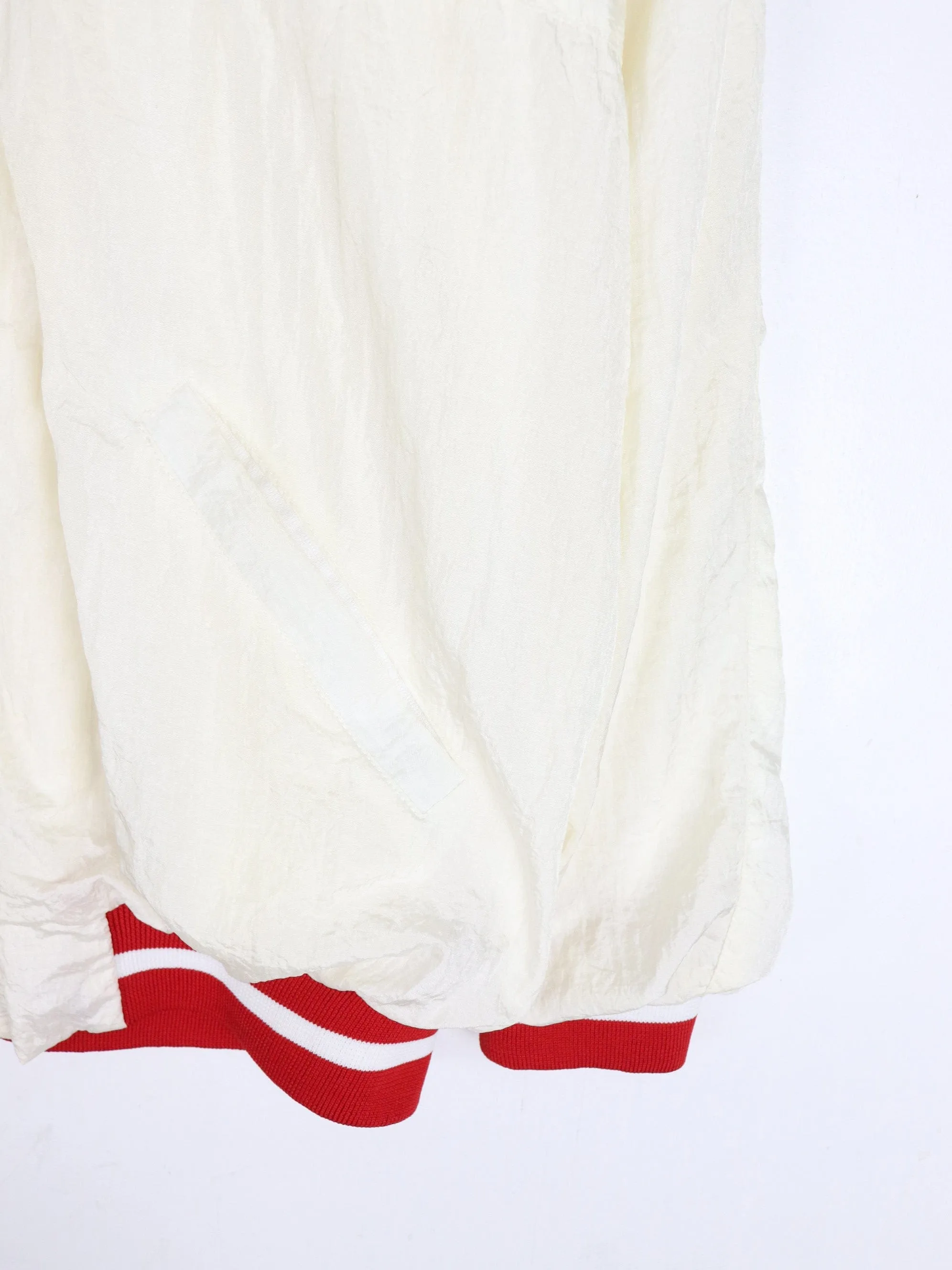 Vintage McDonalds Windbreaker Mens Small White Jacket