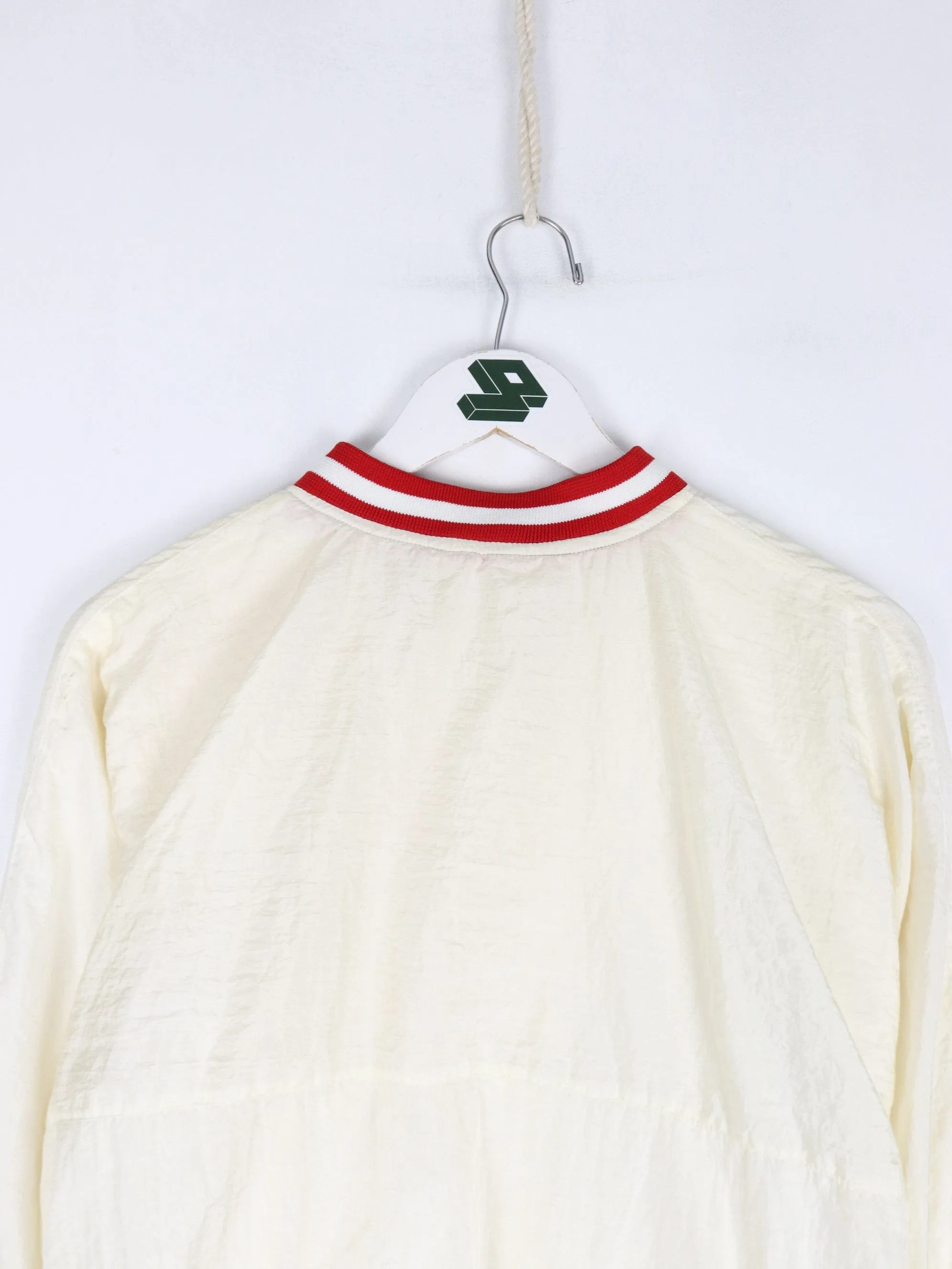 Vintage McDonalds Windbreaker Mens Small White Jacket