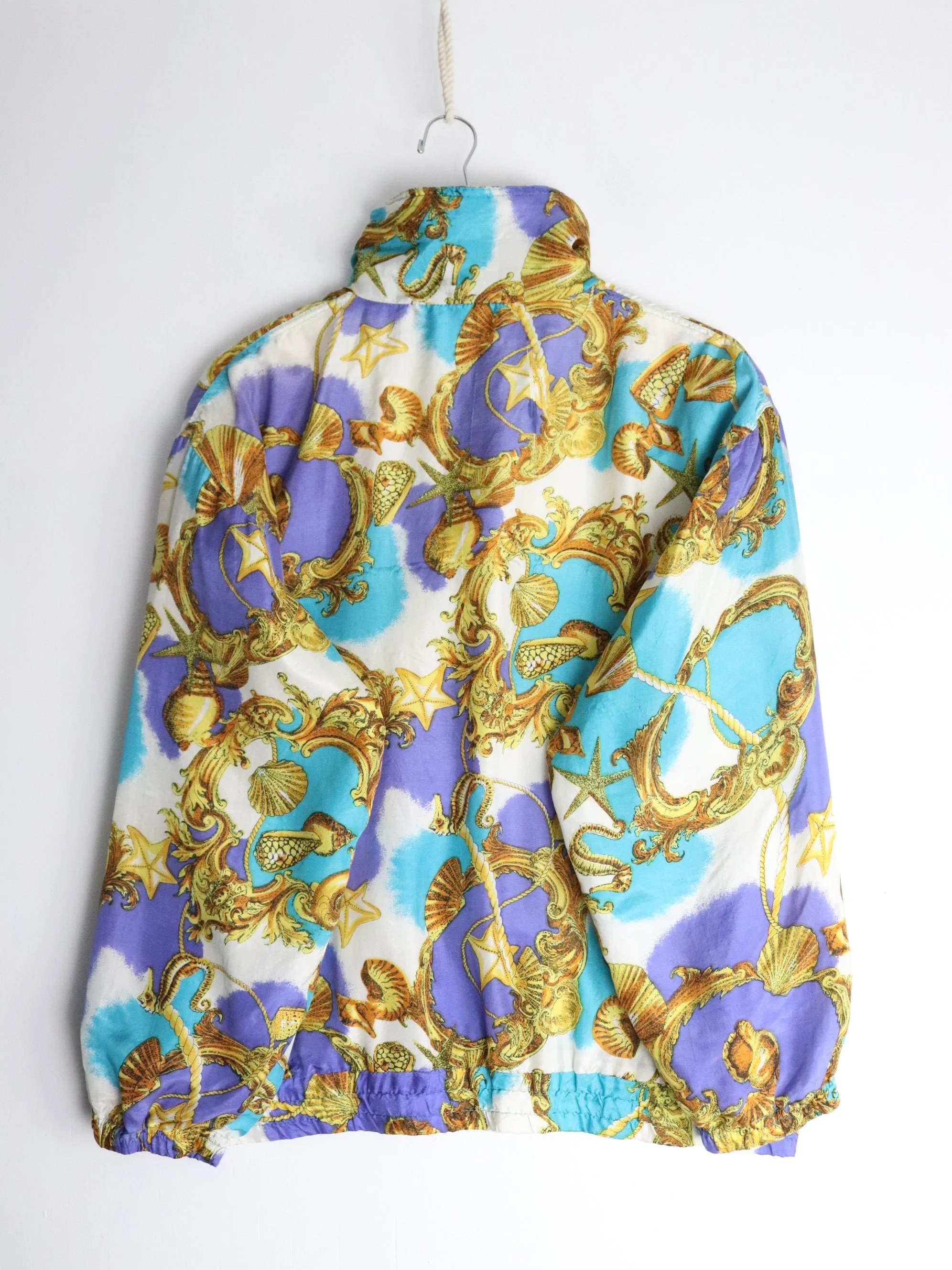 Vintage Outbrook Jacket Womens Medium Silk Windbreaker