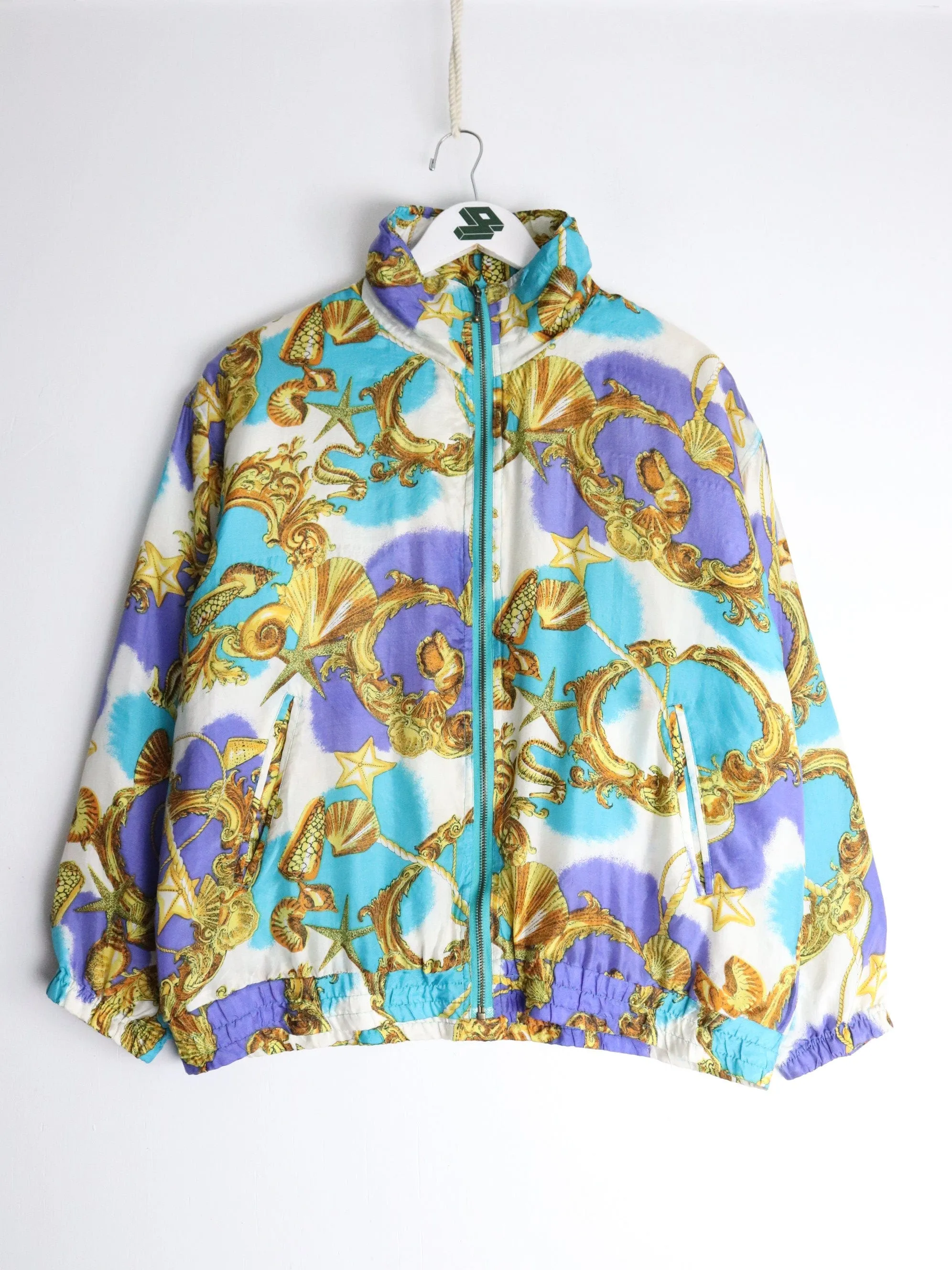 Vintage Outbrook Jacket Womens Medium Silk Windbreaker