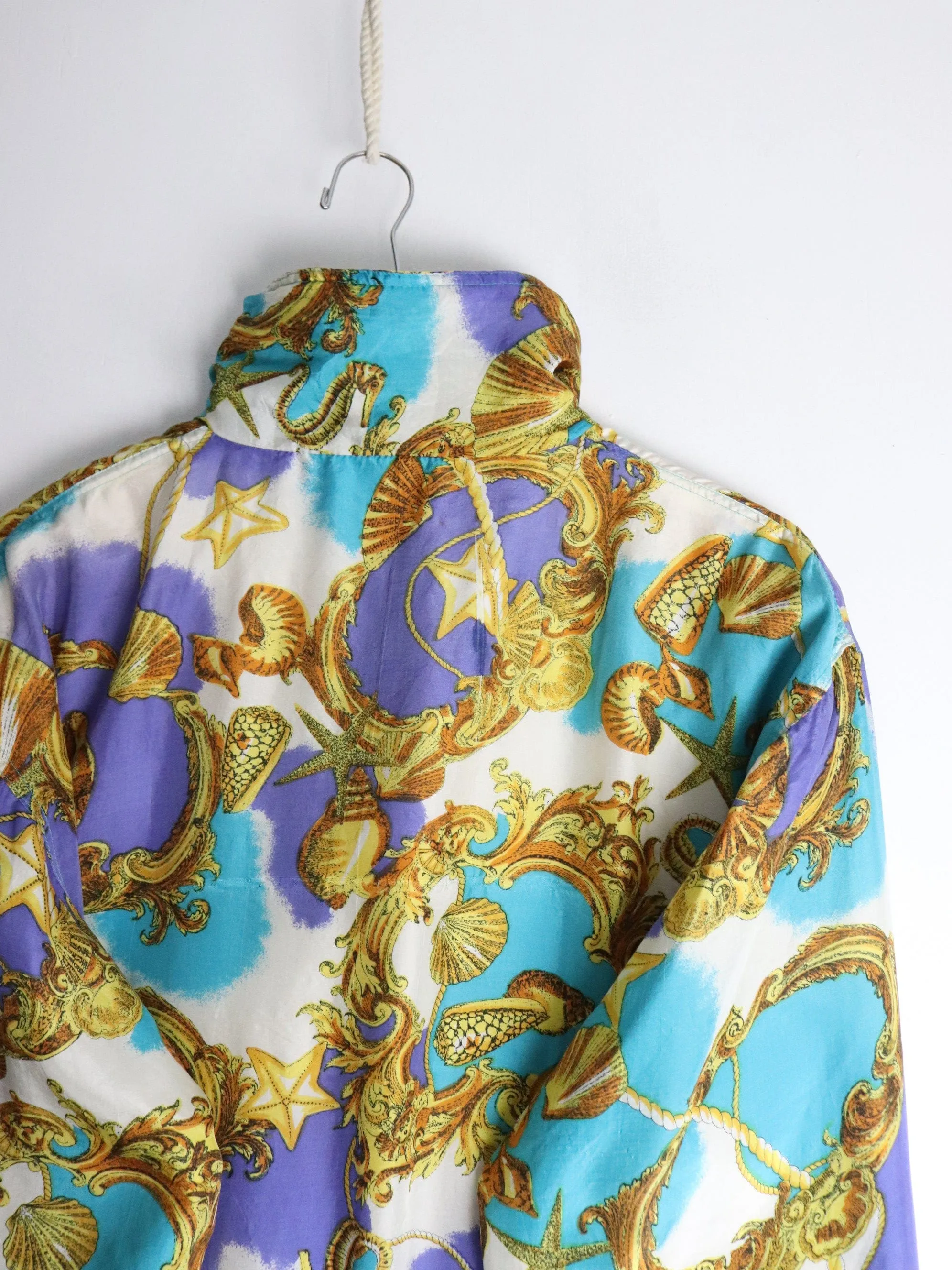Vintage Outbrook Jacket Womens Medium Silk Windbreaker