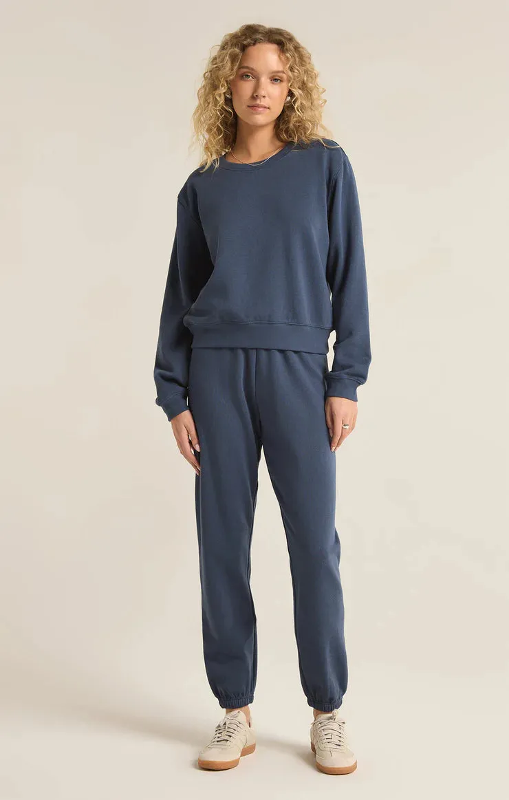 ZSU Classic Jogger Sweatshirt in Midnight Blue